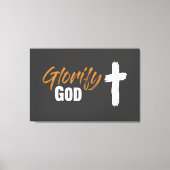Verheerlijken God Canvas Print (Voorkant)
