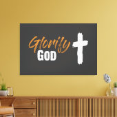 Verheerlijken God Canvas Print (Insitu (Woonkamer))