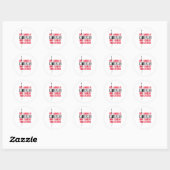 Verhef je spirit: Motivatie ontwerp Ronde Sticker (Vel)