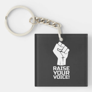 Verhef je stem 1 W Sleutelhanger