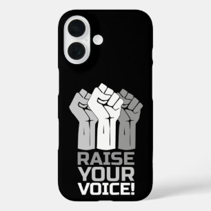 Verhef Je Stem 3 W iPhone 16 Hoesje