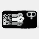 Verhef Je Stem 3 W Case-Mate iPhone Case (Achterkant (horizontaal))