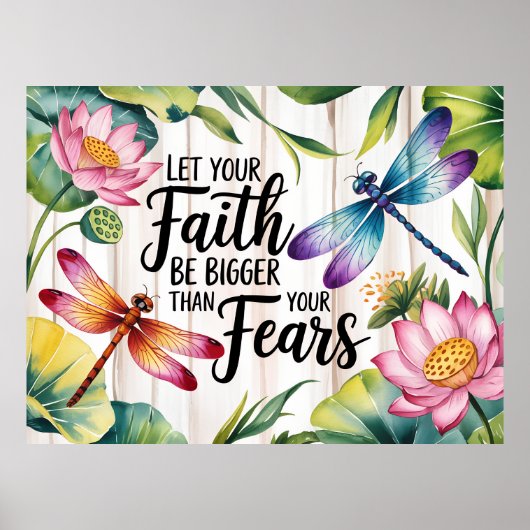 Verheffen van op geloof gebaseerde muurkunst met B Poster (Voorkant)