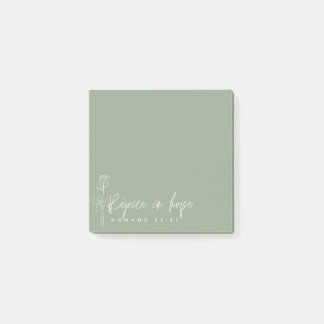 Verheug je in de hoop Post-it Notes