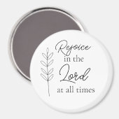 Verheug je in de magneet van de Heer (Voorkant / Achterkant)