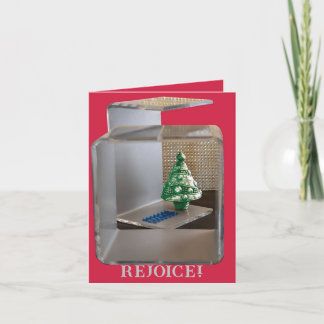 Verheug je, O kom Emmanuel kerstboom op de Kaart