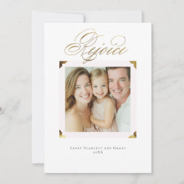 Verheug je op de Lijsten hoekjes Feestdagenkaart