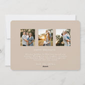 Verheug je over de kerst Kaart (Achterkant)