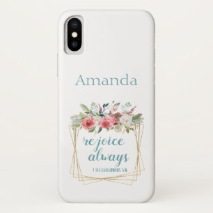 Verheug u altijd iPhone x hoesje