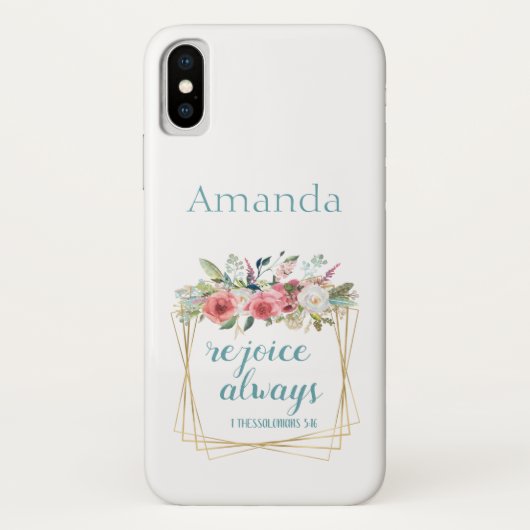 Verheug u altijd Case-Mate iPhone case (Achterkant)