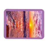 Verheug u op Sunrise Magnet Magneet (Horizontaal)