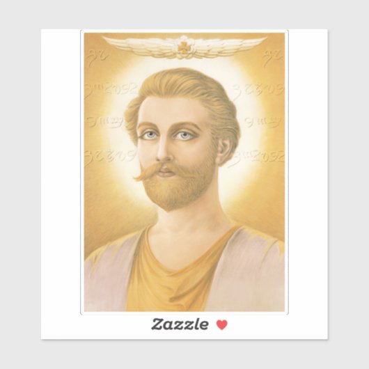 Verheven Meester Saint Germain Sticker (Vel)