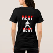 Verhit het Ritme Tri-Blend Shirt (Achterkant)