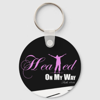 Verhit op mijn manier (roze en zwarte) Sleutelhang Sleutelhanger