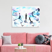 Verhoging Canvas Afdruk (Insitu (Woonkamer))