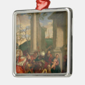 Verhoging van de Koningen Metalen Ornament (Links)