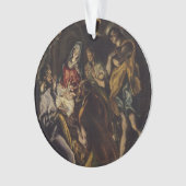 Verhoging van de schaaphersen ornament (voorkant)