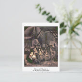 Verhoging van de schapenhouderij per workshop van  briefkaart (Staand voorkant)