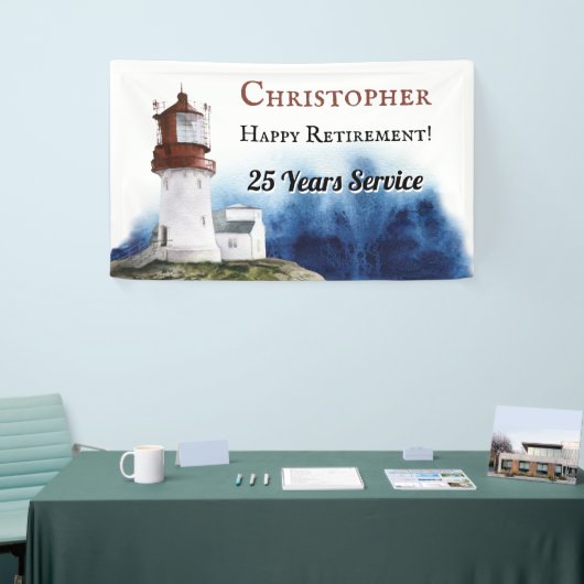 Verhoging van de service Light House Spandoek (Beurs)