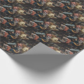 Verhoging van herders cadeaupapier (Hoek)