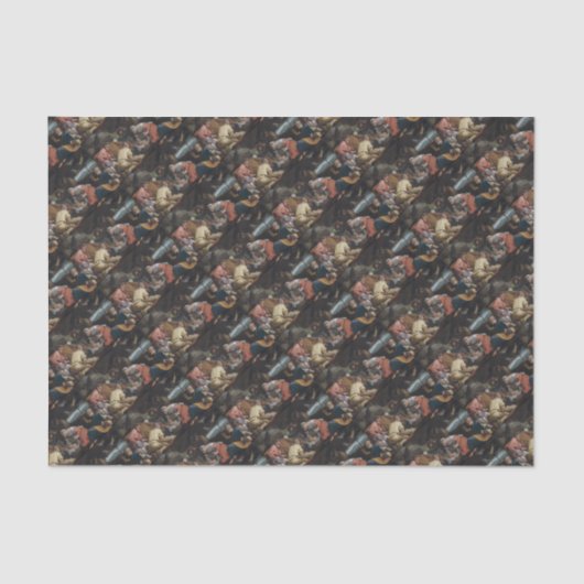 Verhoging van herders tissuepapier (Voorkant)