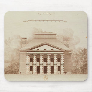 Verhoging van het huis van directeur van het zout muismat