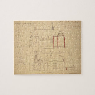 Verhogingen voor het Rode Huis, Bexley Heath (pen Legpuzzel