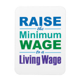 Verhoog het minimumloon naar een leefbaar loon magneet