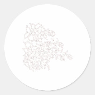 Verhoog je design spel met ClassicRound Sticker