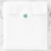 Verhoog je design spel met ClassicRound Sticker (Tas)