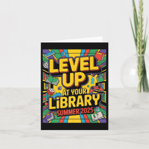 Verhoog je vaardigheden bij de bibliotheek Summer Kaart