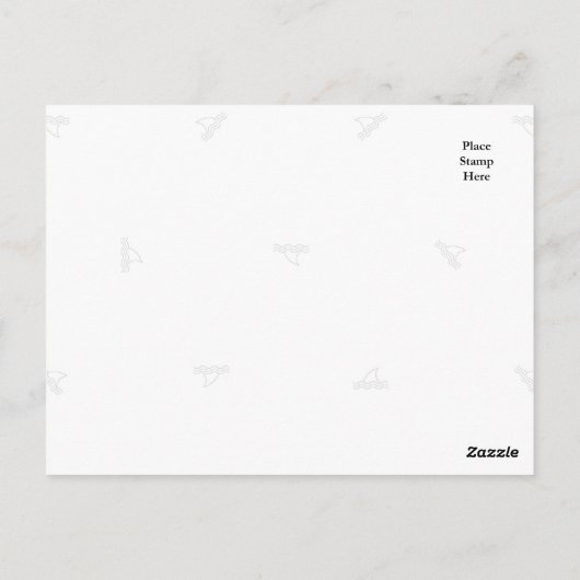 Verhoog uw bericht met aangepaste  Briefkaart (Achterkant)