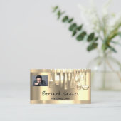 Verhoog uw culinaire merk met foto QR code per Visitekaartje (Staand voorkant)