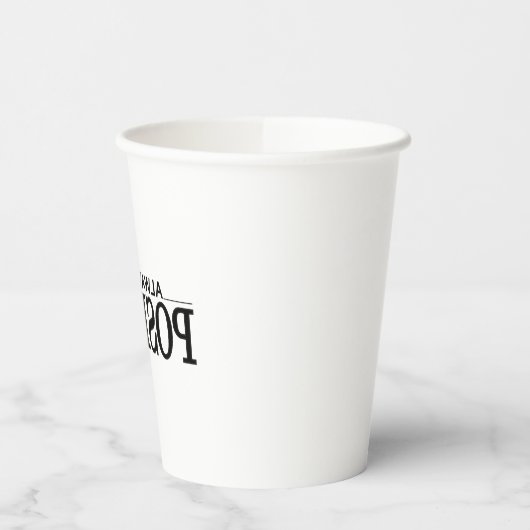 Verhoog uw drankervaring met onze stijlvolle papieren bekers (Links)