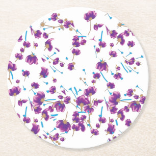 Verhoog uw merk met hoogwaardige papieren onderzet ronde kartonnen onderzetter