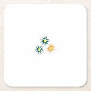 Verhoog uw merk met hoogwaardige papieren onderzet vierkante kartonnen onderzetter