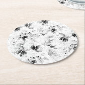 Verhoog uw merk met papier van hoge kwaliteit Onde Ronde Kartonnen Onderzetter (Gebogen)