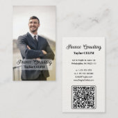 Verhoog uw netwerk met professionele QR-code Visitekaartje (Voorkant / Achterkant)