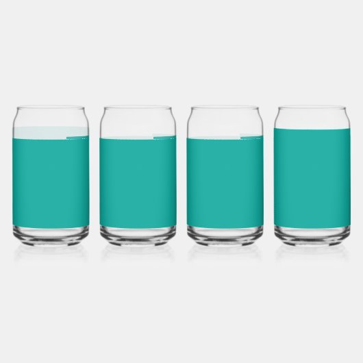 Verhoog uw ontwerp met een groene achtergrond blikvorm glas (Voorkant)