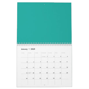 Verhoog uw ontwerp met een groene achtergrond kalender