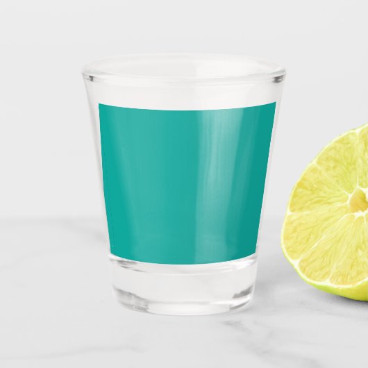 Verhoog uw ontwerp met een groene achtergrond shot glas (Voorkant)