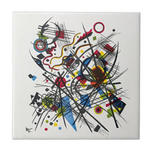 Verhoog uw ruimte met Kandinsky's Bauhaus Magic Tegeltje