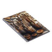 Verhoog uw ruimte met op handel geïnspireerde kuns notitieboek (Rechterzijde)