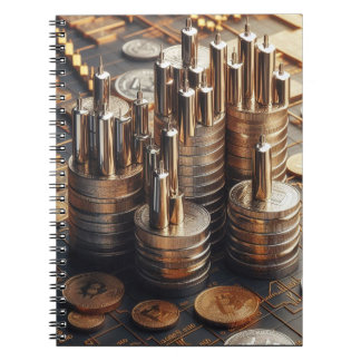 Verhoog uw ruimte met op handel geïnspireerde kuns notitieboek