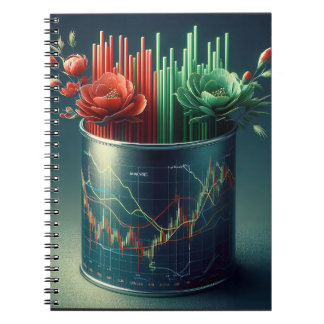 Verhoog uw ruimte met op handel geïnspireerde kuns notitieboek