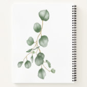 Verhoog uw stijl: gemerkte aangepaste Notitieboeke Notitieboek (Achterkant)