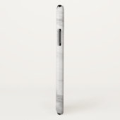 Verhoog uw stijl met de zwarte marmer Case-Mate iPhone case (Achterkant / rechts)