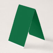Verhoog uw webdesign met een groene achtergrond visitekaartjes (Achterkant)