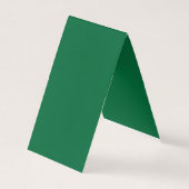 Verhoog uw webdesign met een groene achtergrond visitekaartjes (Voorkant)