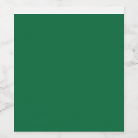 Verhoog uw webdesign met een groene achtergrond wijn etiket (Enkel label)